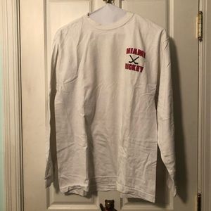Miami of Ohio hockey T-shirt - Medium